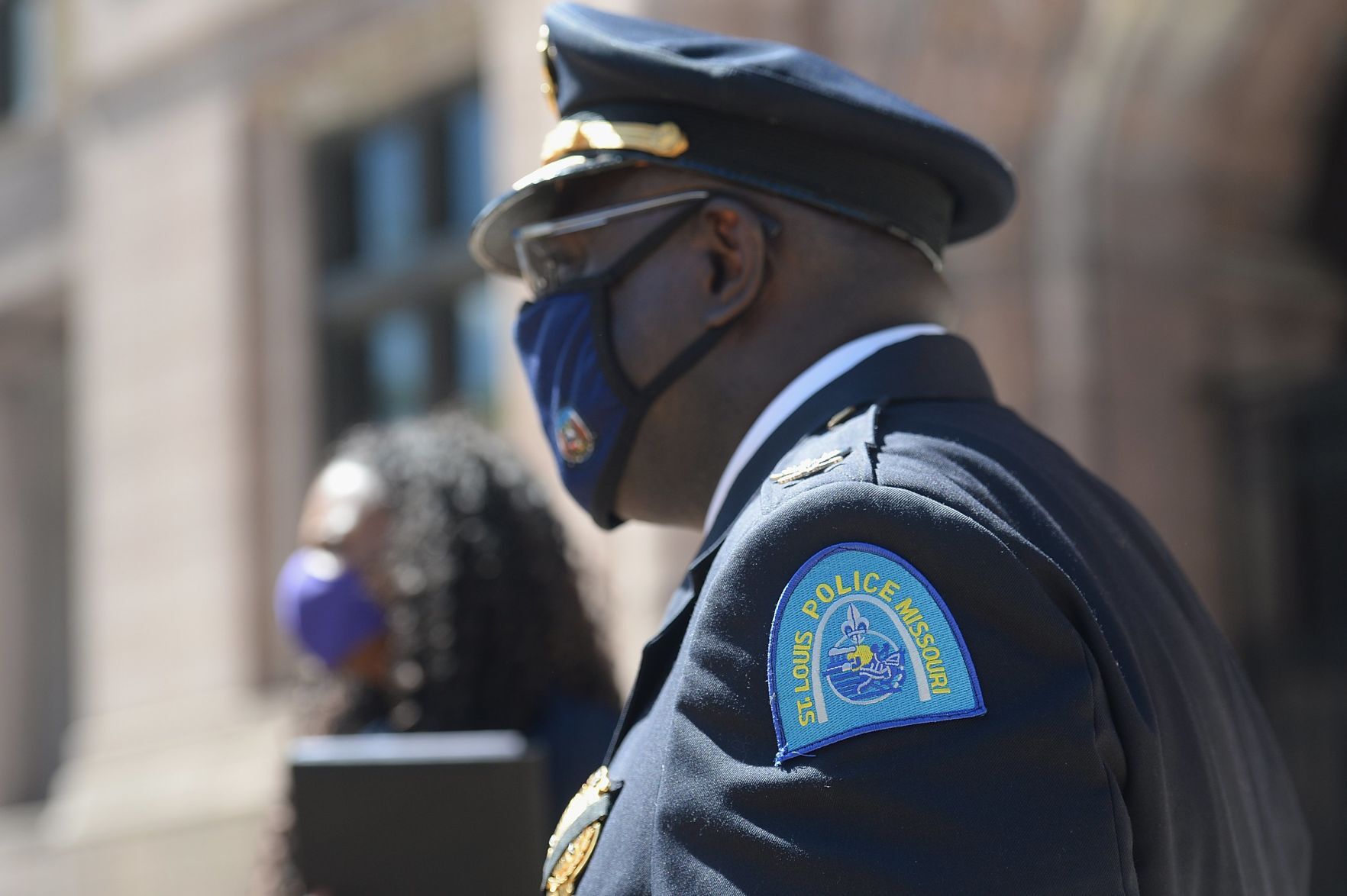 St. Louis City Police Chief John Hayden announces his plan to retire.